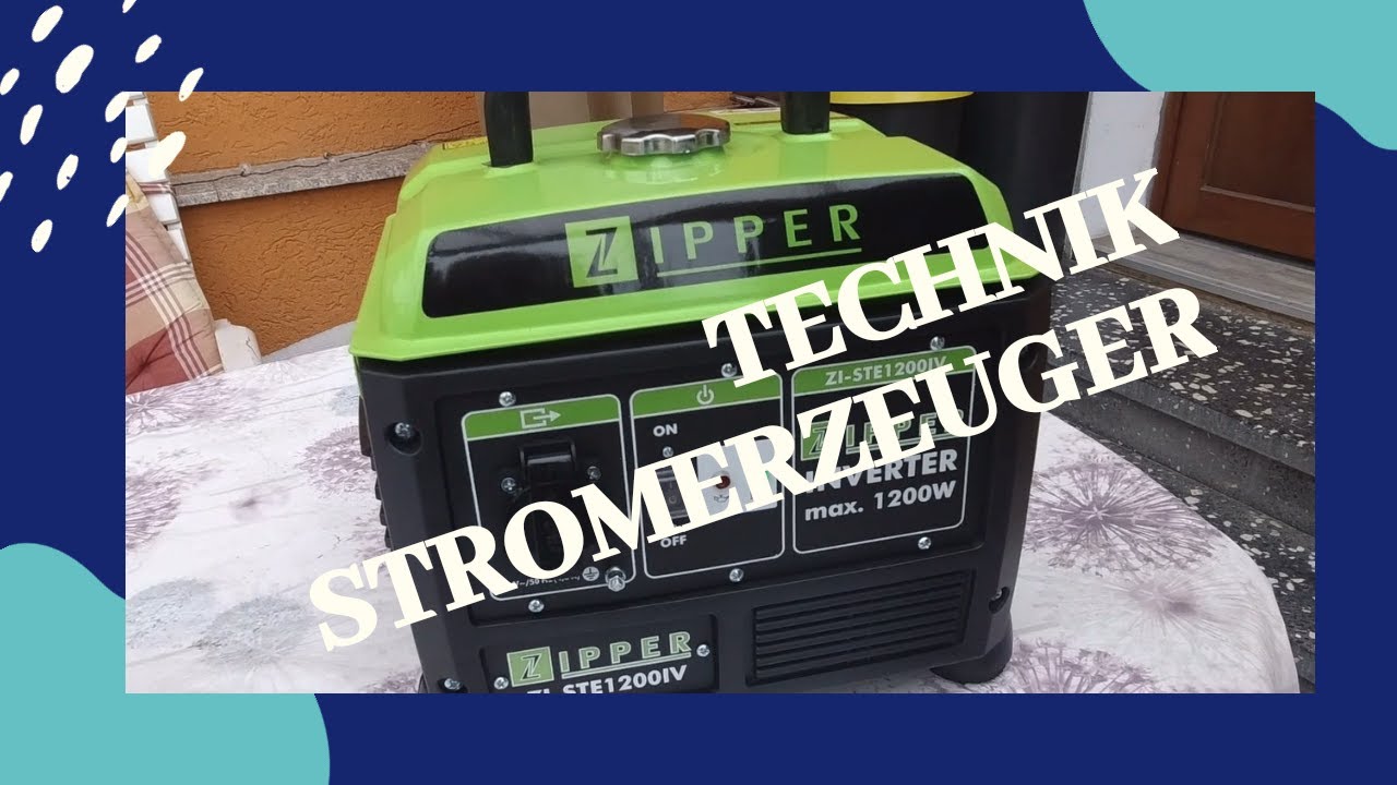 Stromerzeuger  für das Wohnmobil Zipper ZI-STE1200IV Inverter