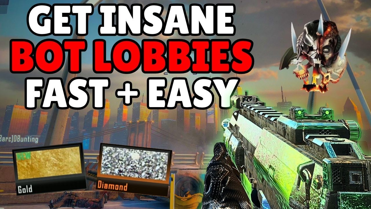 Как ЛЕГКО попасть в лобби с ботами в Black Ops 2