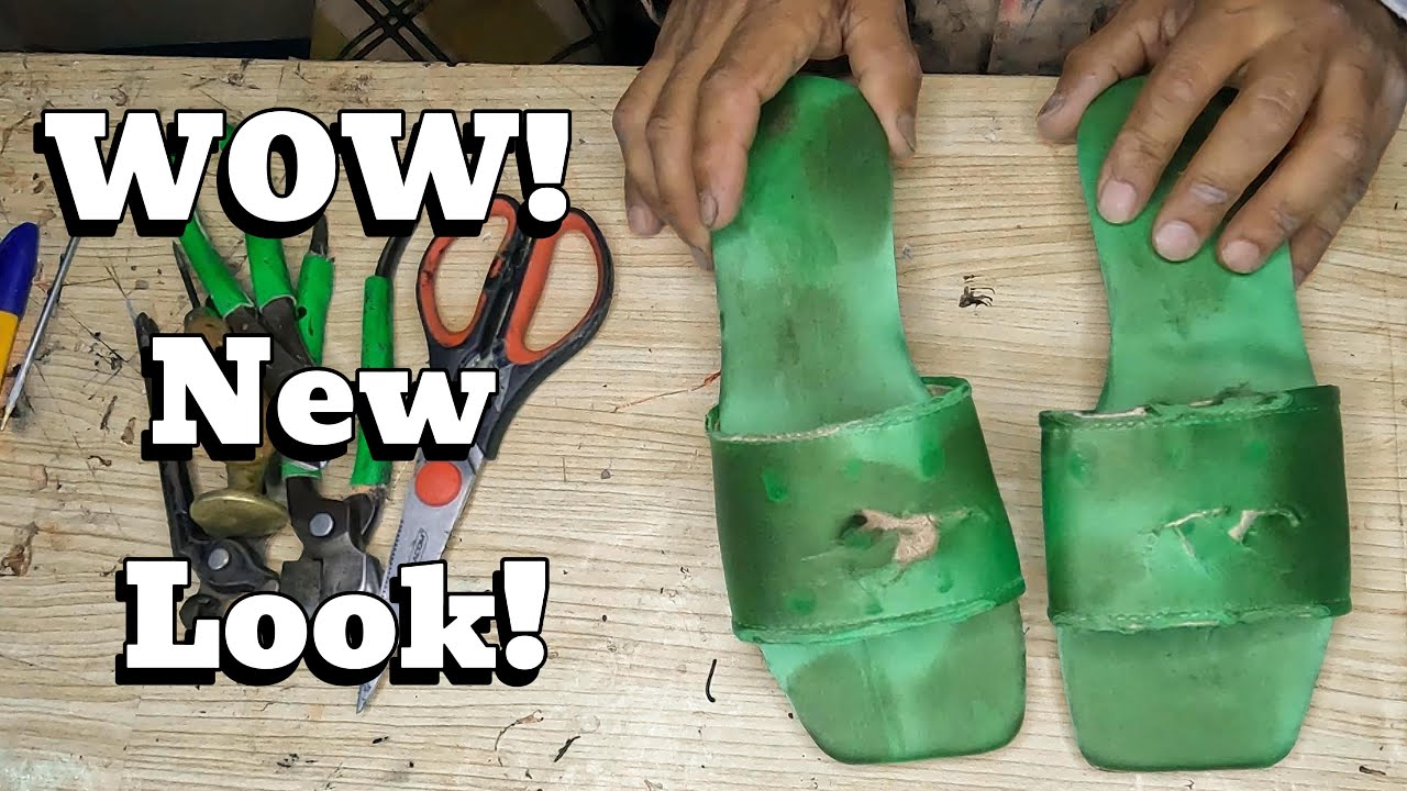 От старых до потрясающих! DIY трансформация сандалий