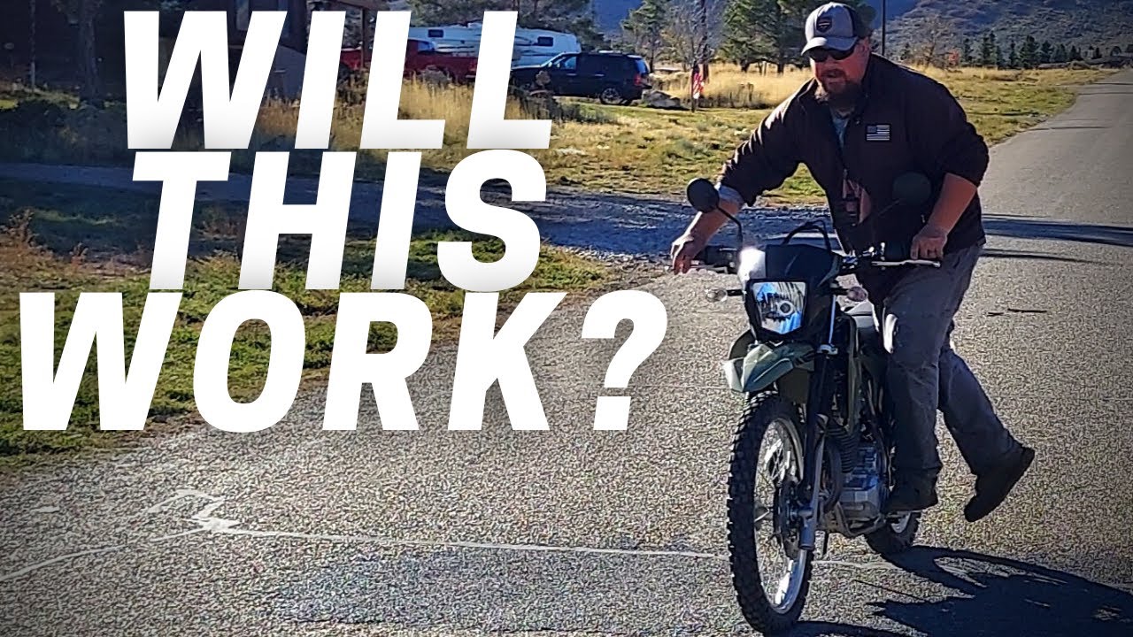 Можно ли завести мотоцикл с инжекторным двигателем? #KLX230S