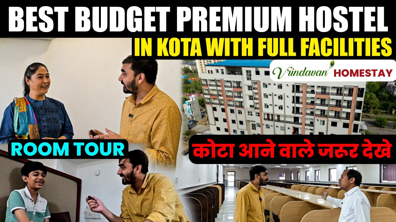 Best Budget Premium Hostel in Kota with 5 Star Facilities | Room Tour | कोटा आने वाले जारूर देखे ✌️