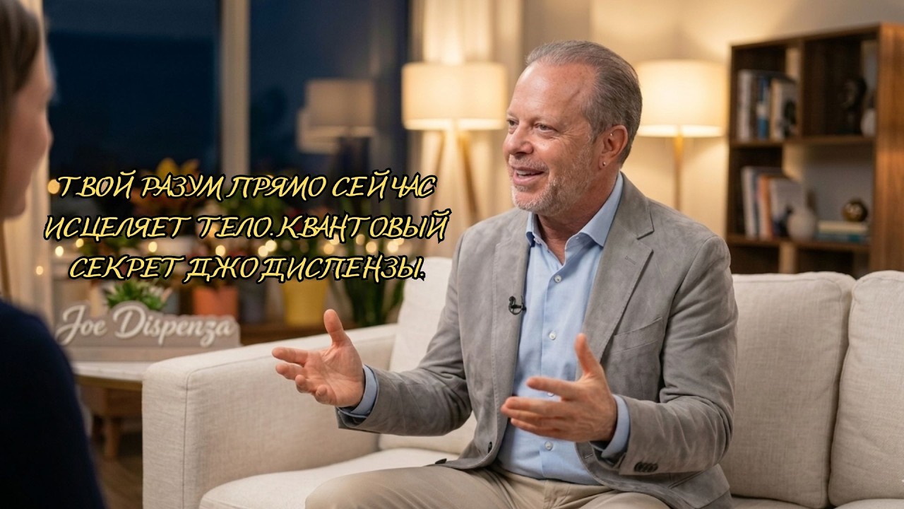 ТВОЙ РАЗУМ ПРЯМО СЕЙЧАС ИСЦЕЛЯЕТ ТЕЛО. КВАНТОВЫЙ СЕКРЕТ ДЖО ДИСПЕНЗЫ.