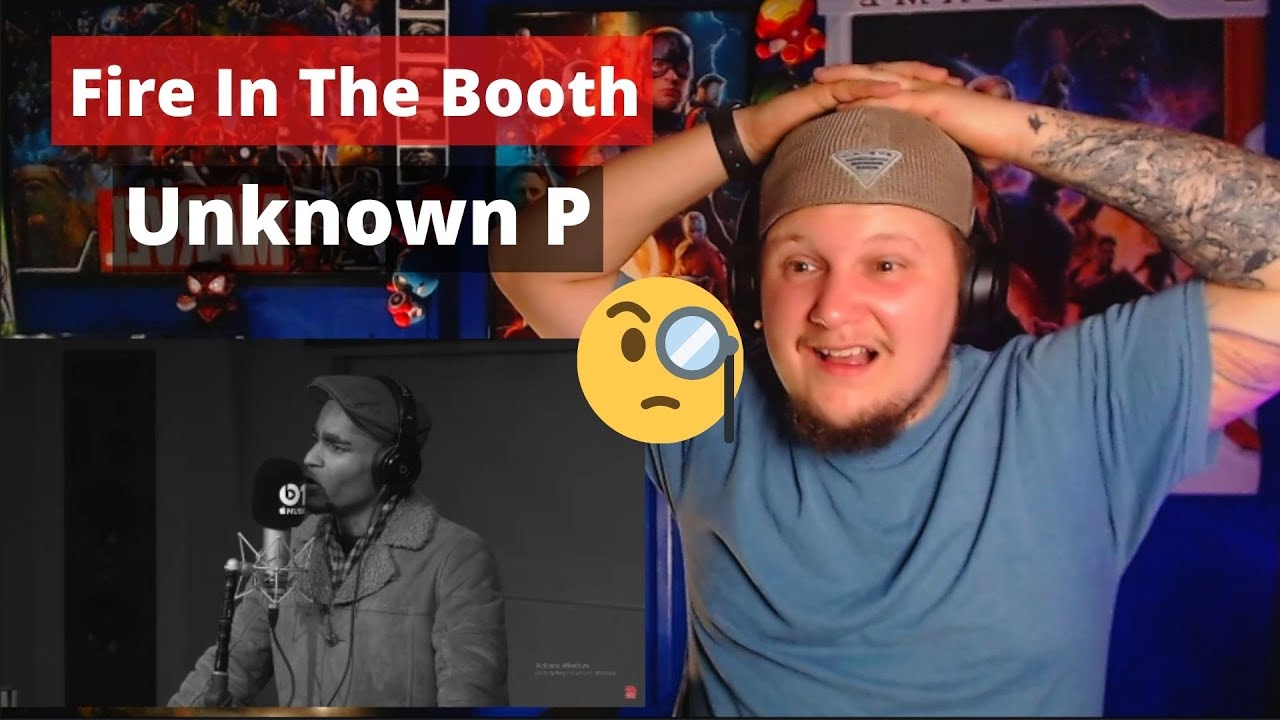 American Reacts to Unknown P - Fire In The Booth