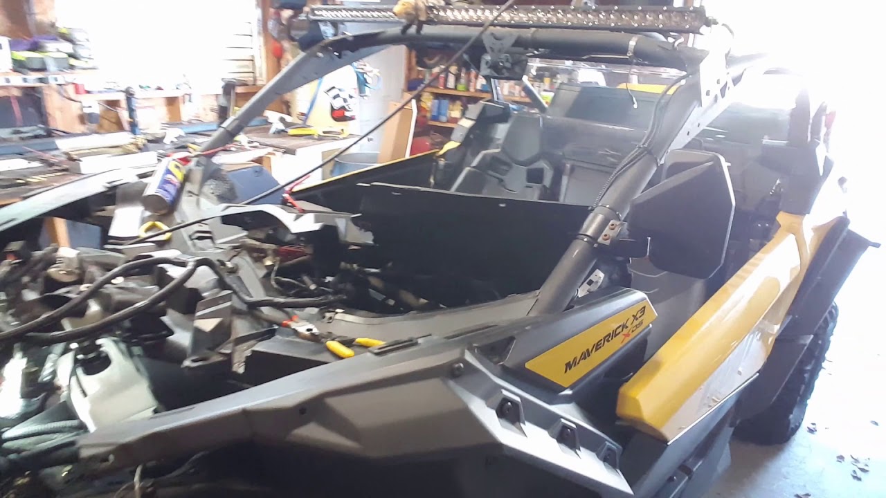 Can Am X3 OEM Windshield and Wiper Kit Install
