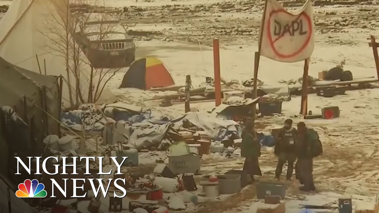 Arrests At Standing Rock As Protesters&rsquo; Eviction Deadline Passes | NBC Nightly News