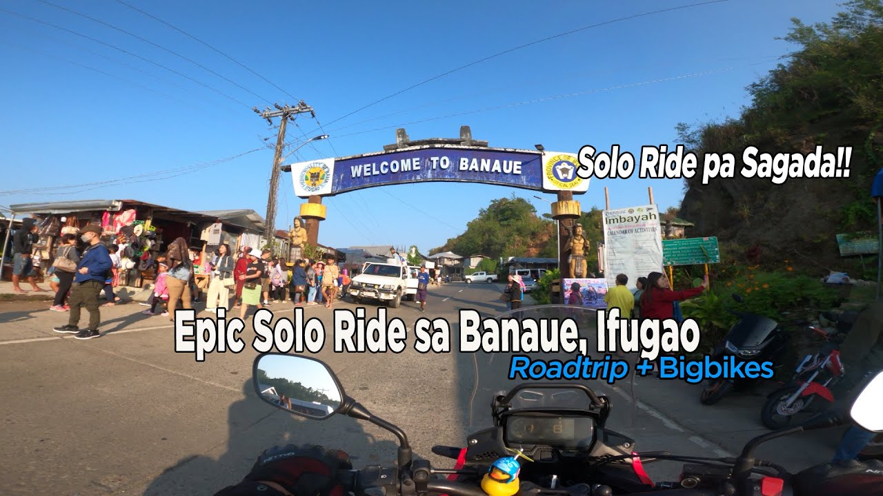 First time solo ride sa Banaue Ifugao | Solo ride pa Sagada pt. 1