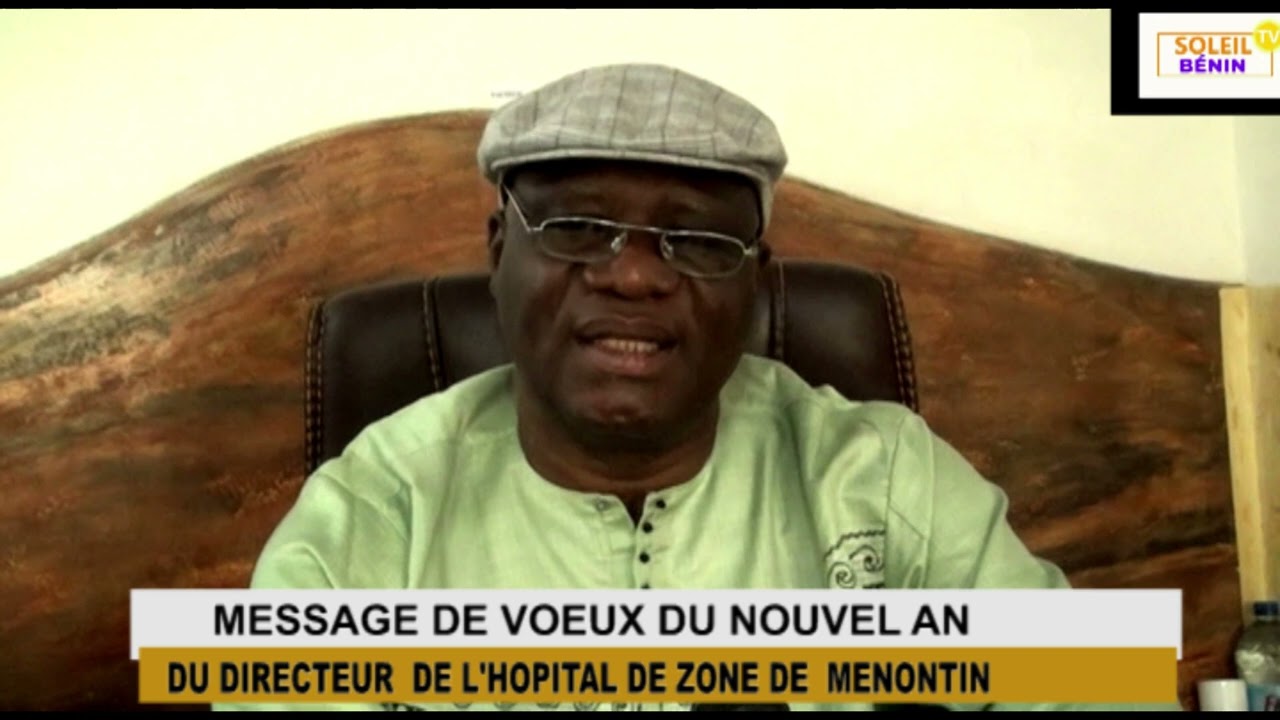 voeux directeur hôpital de zone de Mènontin