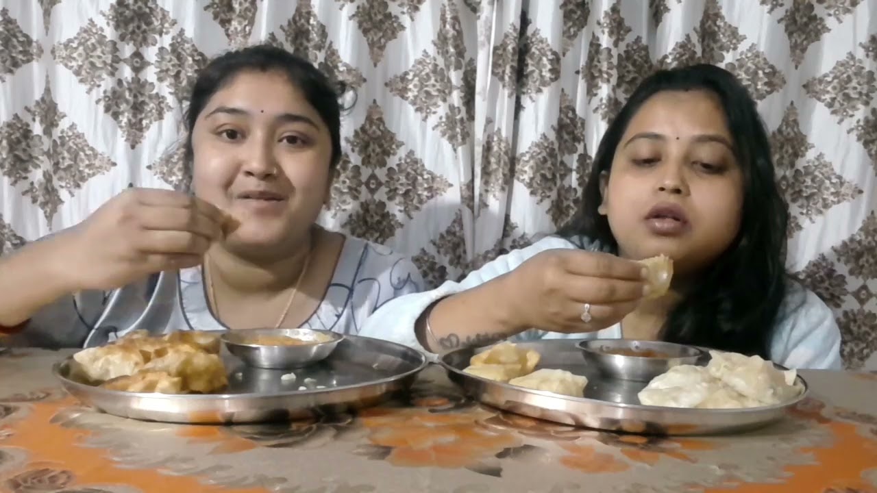 Eating show😋 #food #momos 🥟 #eatingshow #yummy #testy #please_subscribe_my_channel_guys @nikkuislove