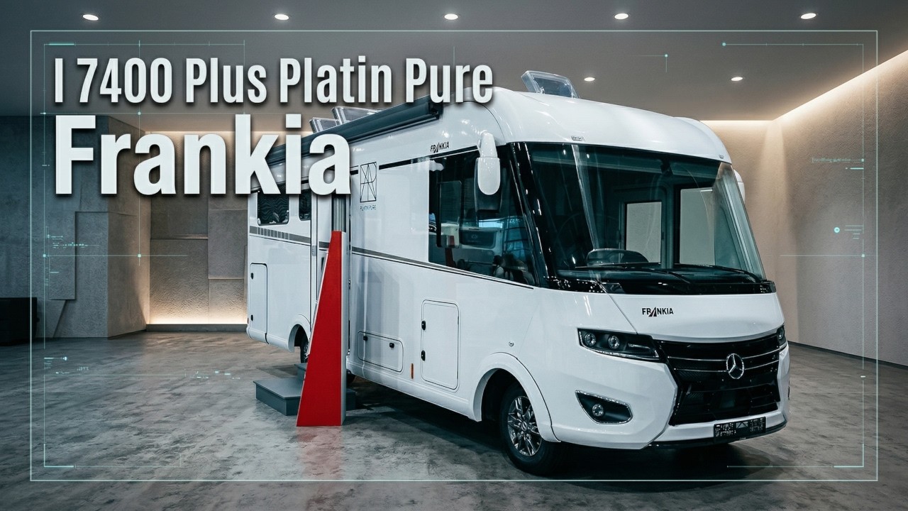 The Frankia I 7400 Plus Platin Pure (2025) Stays Self-Sufficient for Weeks and Drives Effortlessly!