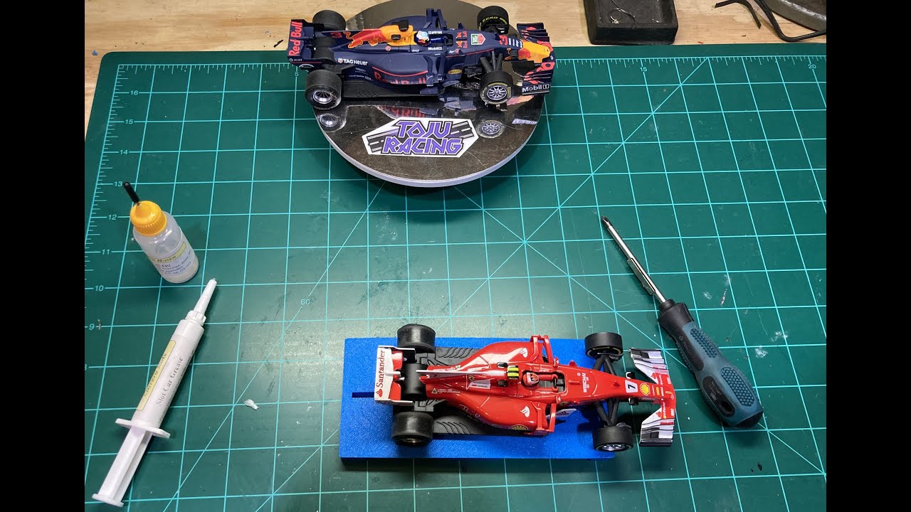 Carrera Digital 132 F1: Disassembly and Tuning! #tojuracing #digitalslotcar #carrera