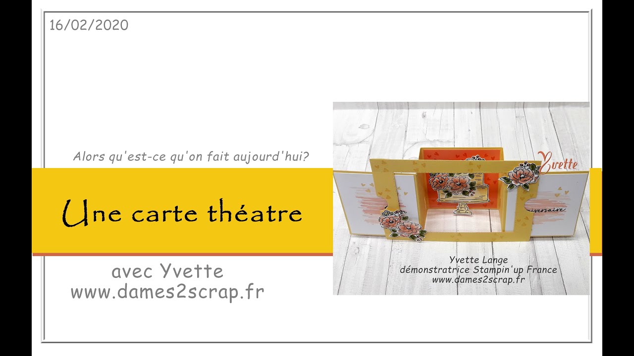 Tuto carte théatre