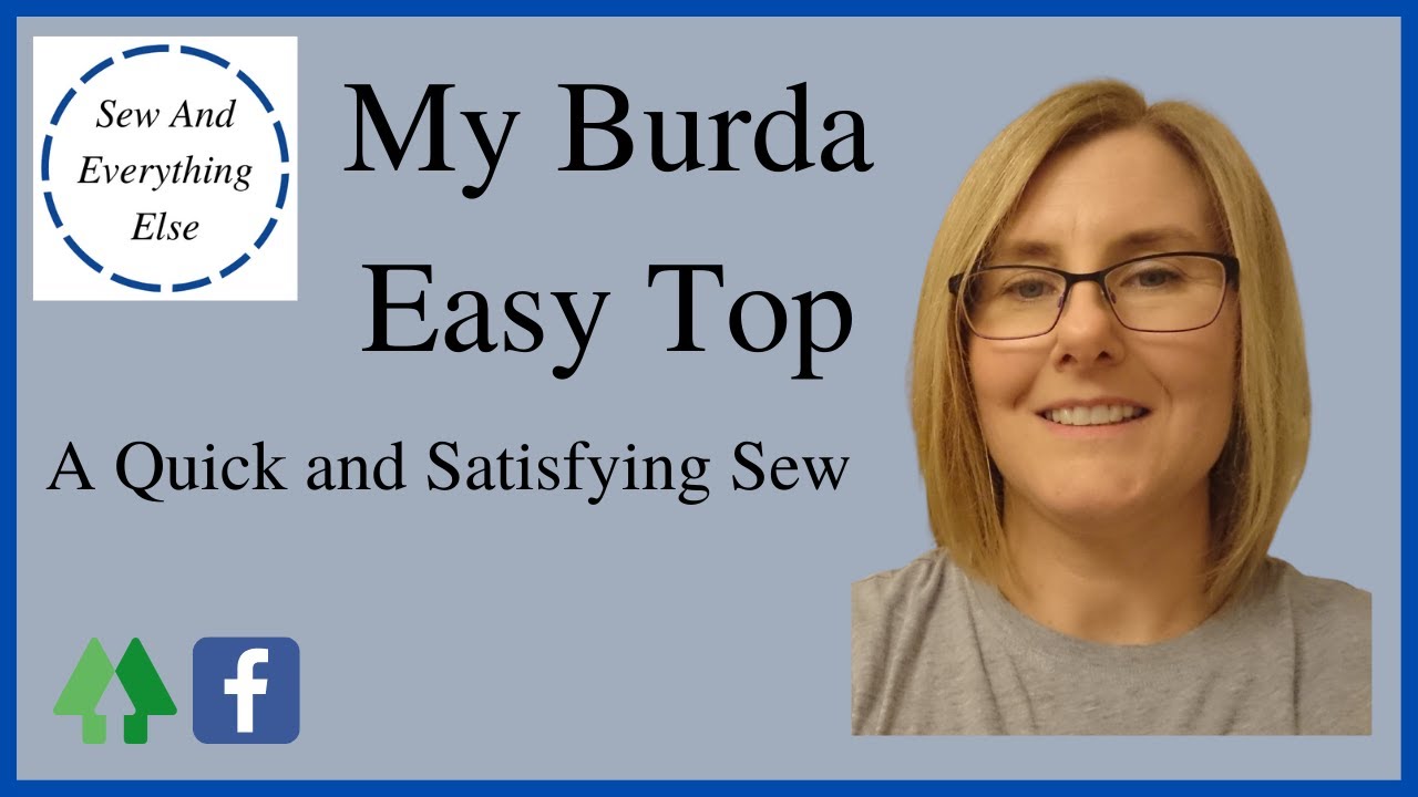 Burda Easy Top Sewing Pattern - A Quick and Satisfying Sew