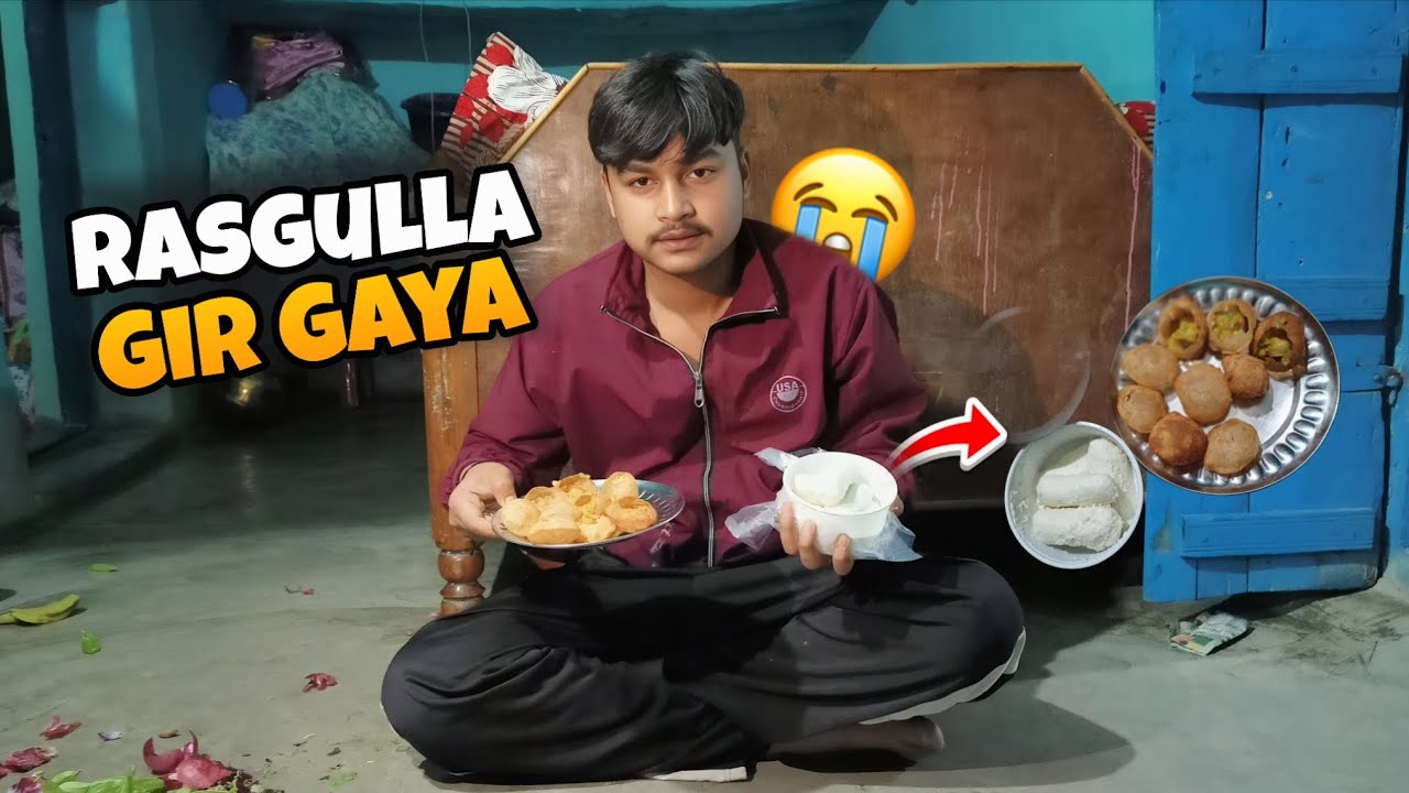 Rasgulla Pura Gira Diya Sachin 😭