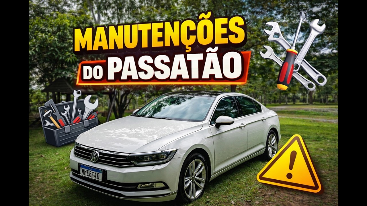 O que vou mexer no Passat TSI 2018 (ACC, suspensão e mais)