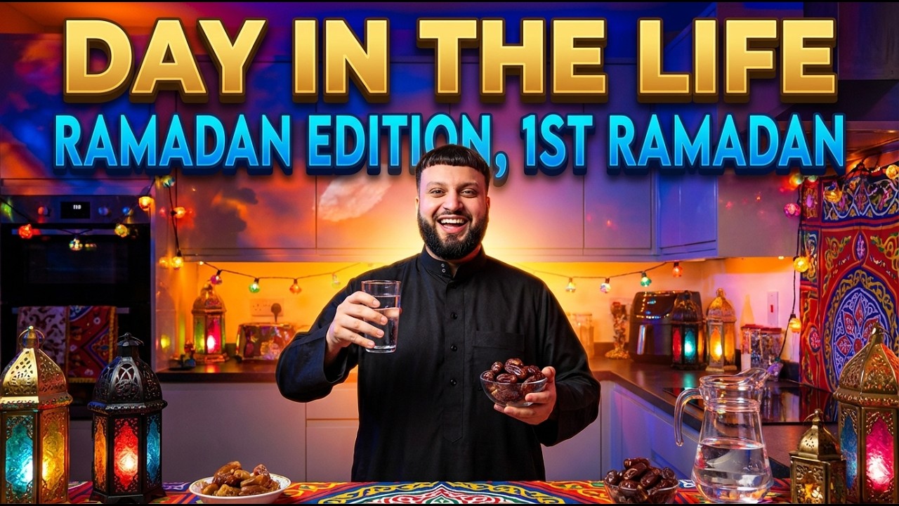 RAMAZAN MUBARAK! OUR 1st RAMADAN, A DAY IN THE LIFE RAMADAN EDITION!!!