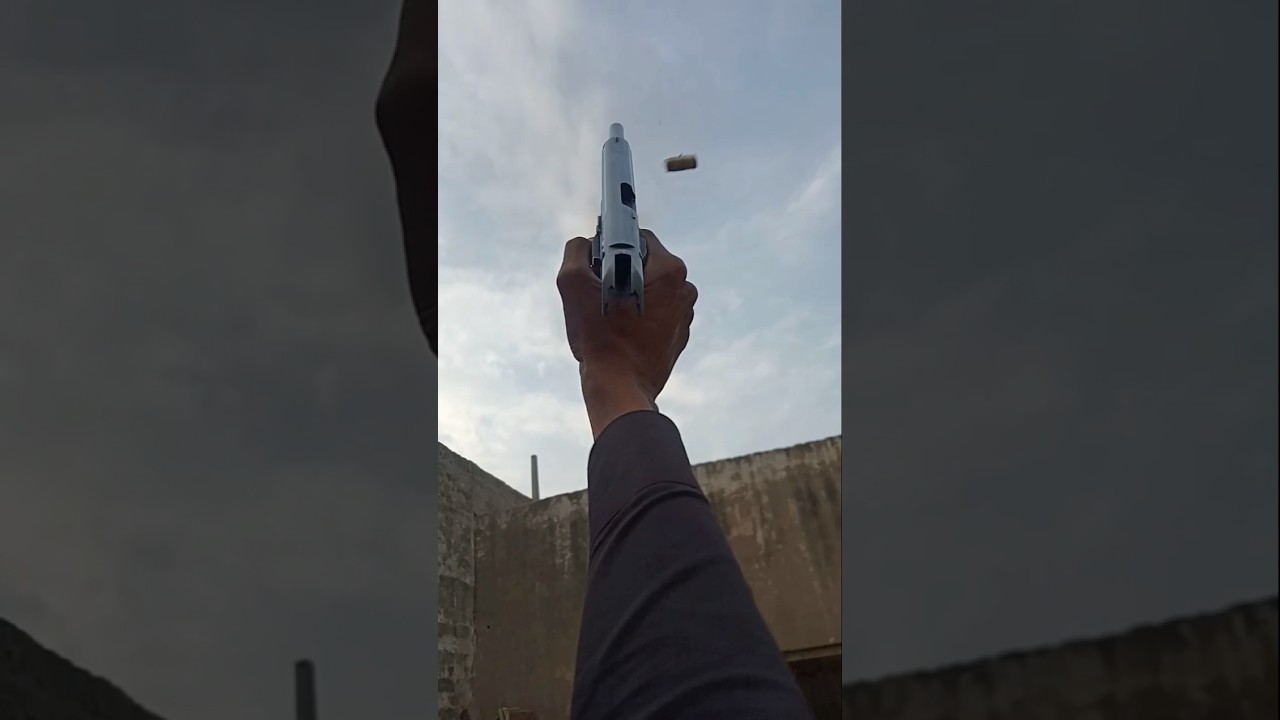 30 bore pistol Brust firing 30 bore pistol 13 Round Full Auto Fire