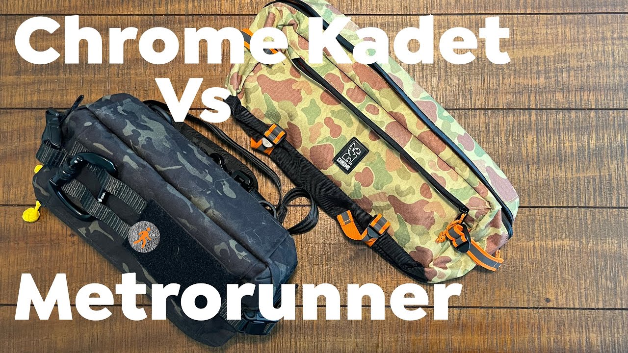 Which Slim City Sling Bag Should You Buy?  Chrome Kadet vs Greenroom 136 Metrorunner