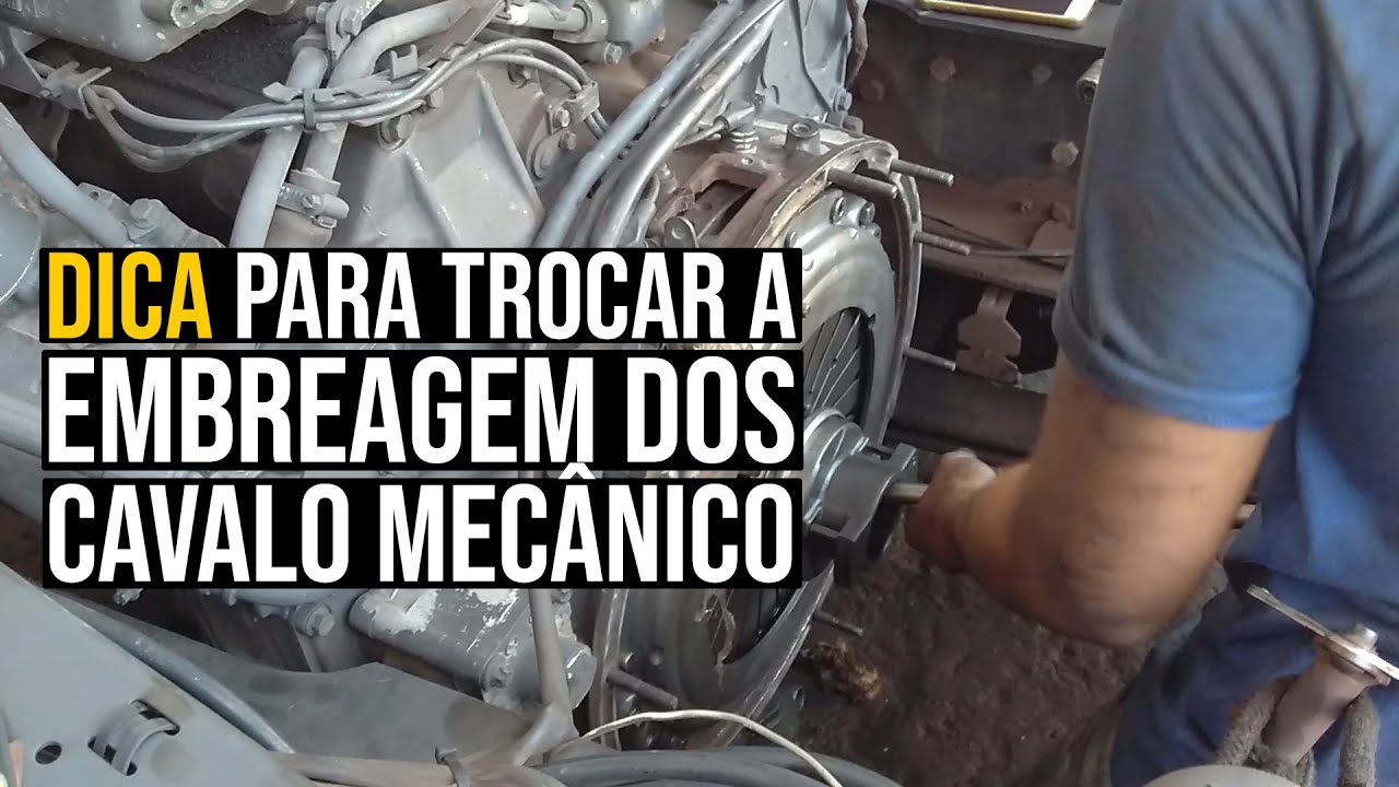 Dica para trocar a embreagem dos Cavalo Mecânico