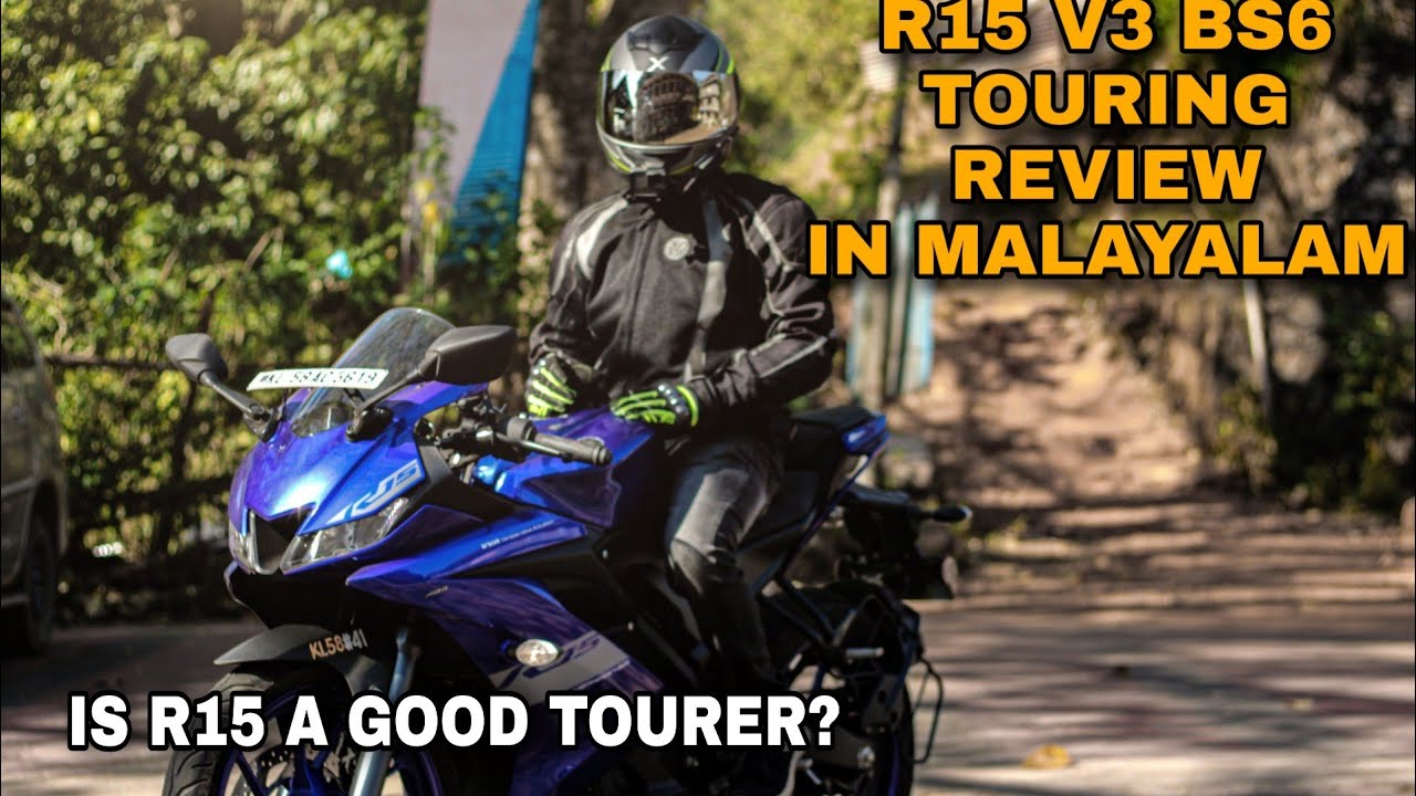 YAMAHA R15 V3 BS6 LONG RIDE REVIEW IN MALAYALAM || R15 V3 BS6 TOURING AND DETAILED MALAYALAM REVIEW