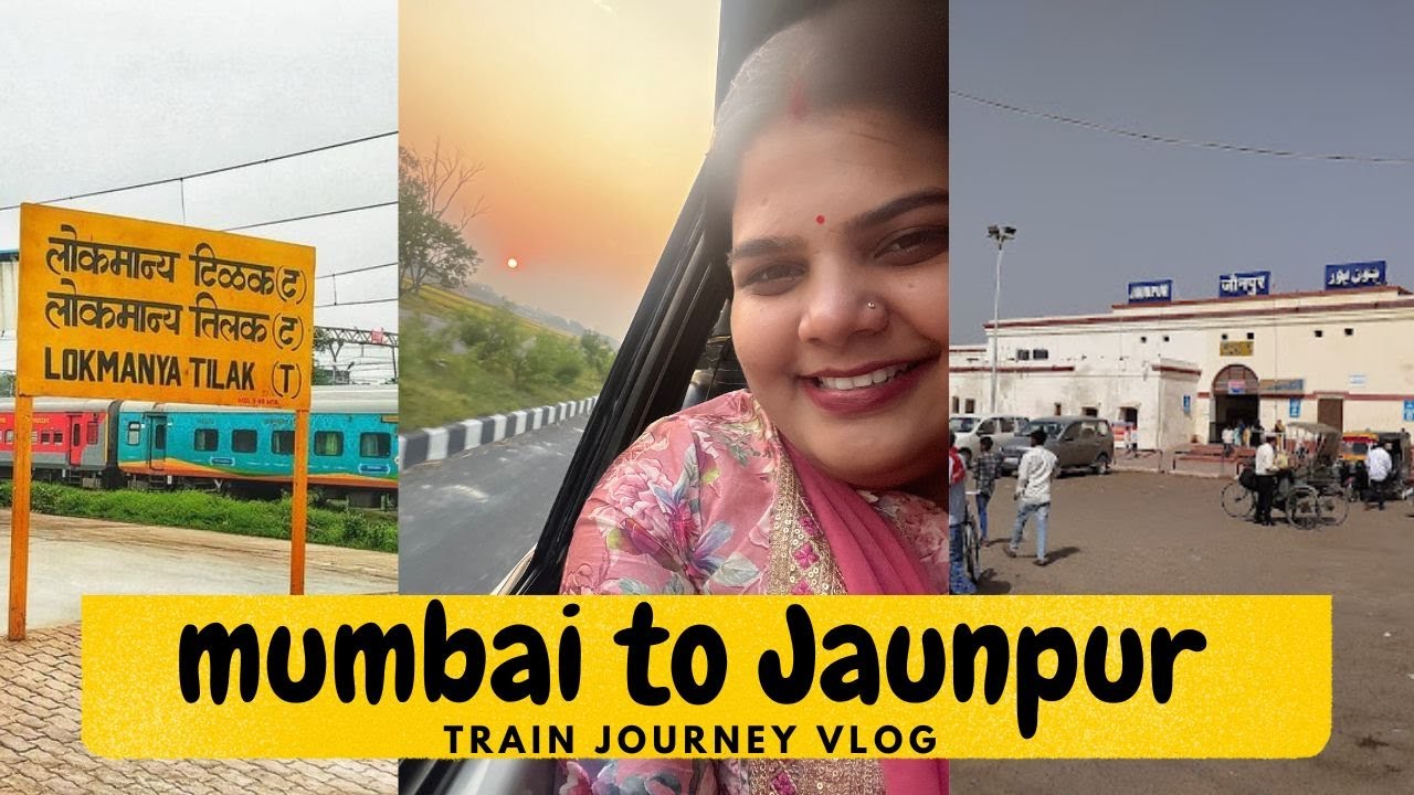 Epic Train Journey from Mumbai to Jaunpur UP: Unveiling Mysterious India!