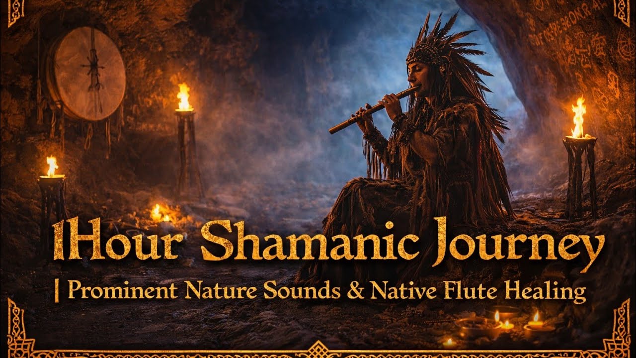 1Hour Shamanic Journey | Prominent Nature Sounds & Native Flute Healing 