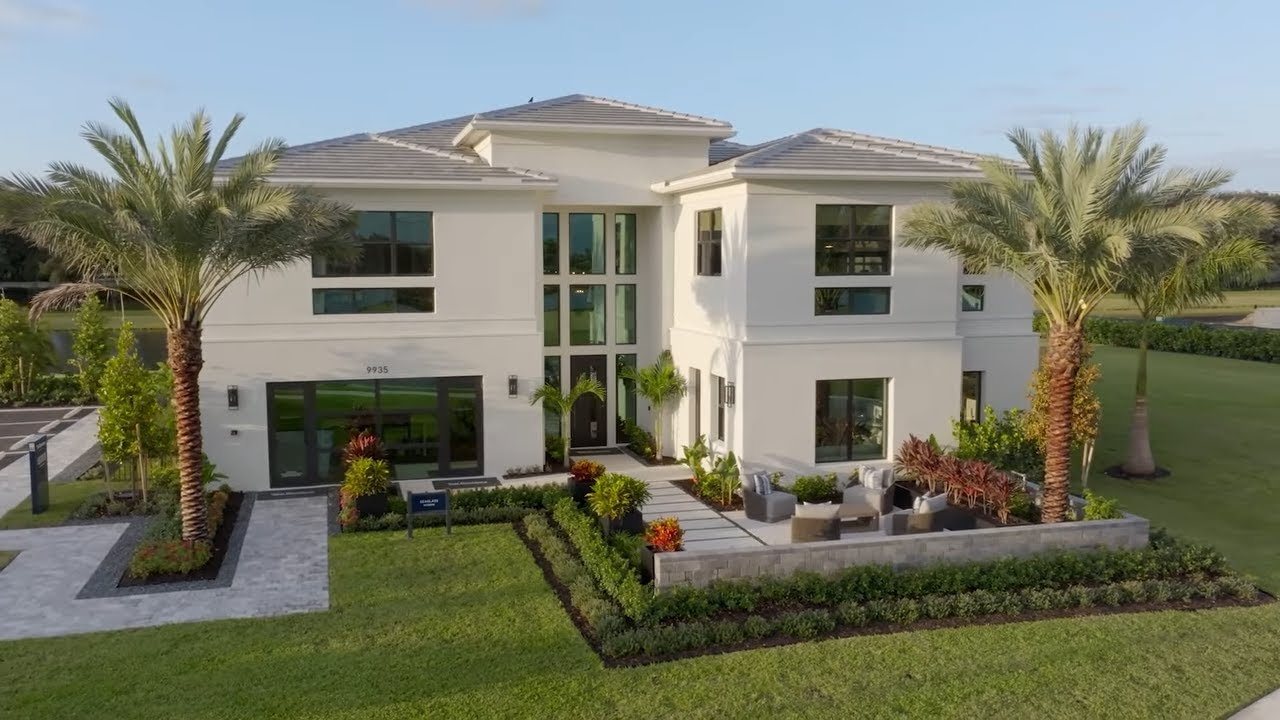 The Seaglass in Boca Raton, FL, Model Home Tour by Toll Brothers