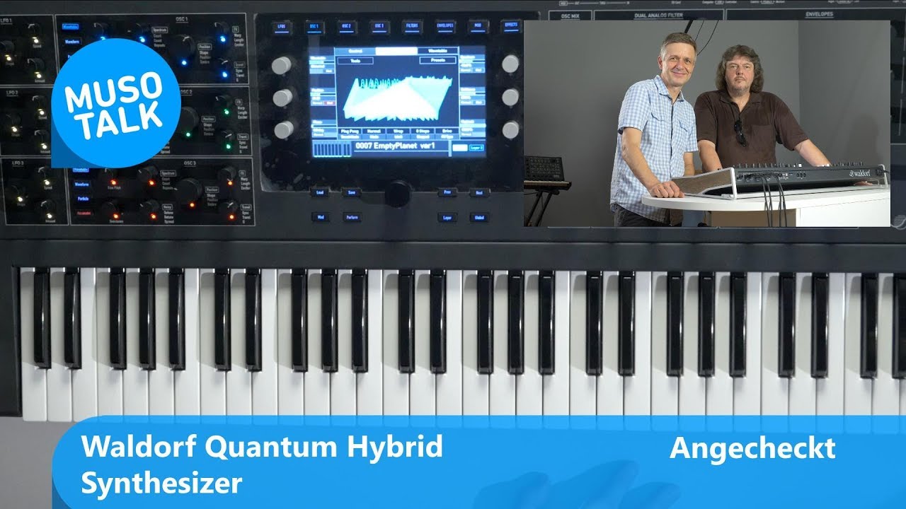 Waldorf Quantum Hybrid Synthesizer Seriengerät im Test - Angecheckt