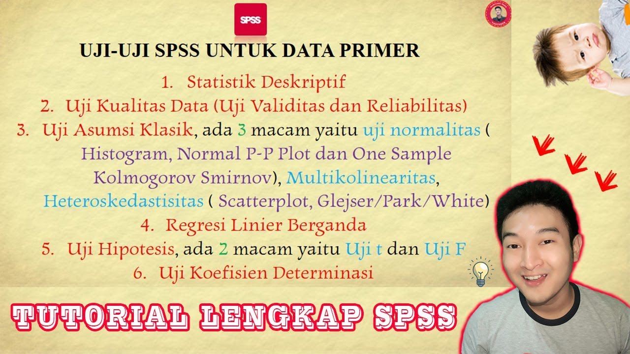 TUTORIAL TERLENGKAP UJI DATA PRIMER DENGAN SPSS DILENGKAPI CARA BACA OUTPUT
