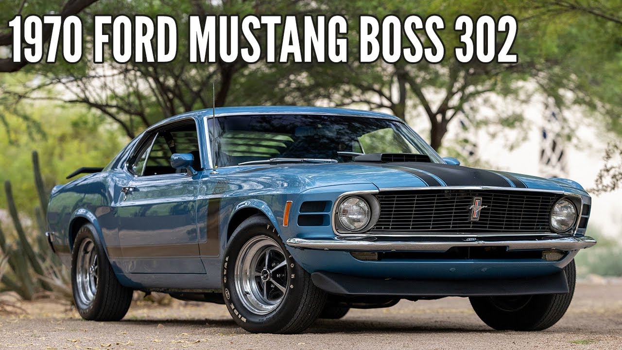 1970 Ford Mustang Boss 302 - Drive and Walk Around - Southwest Vintage Motorcars