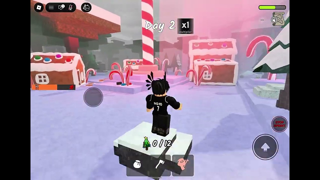 I played 99 nights in the forest Roblox 