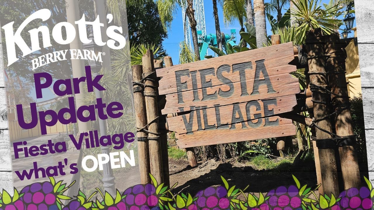 Knott's Berry Farm Update | Boysenberry Festival | Ride Closures