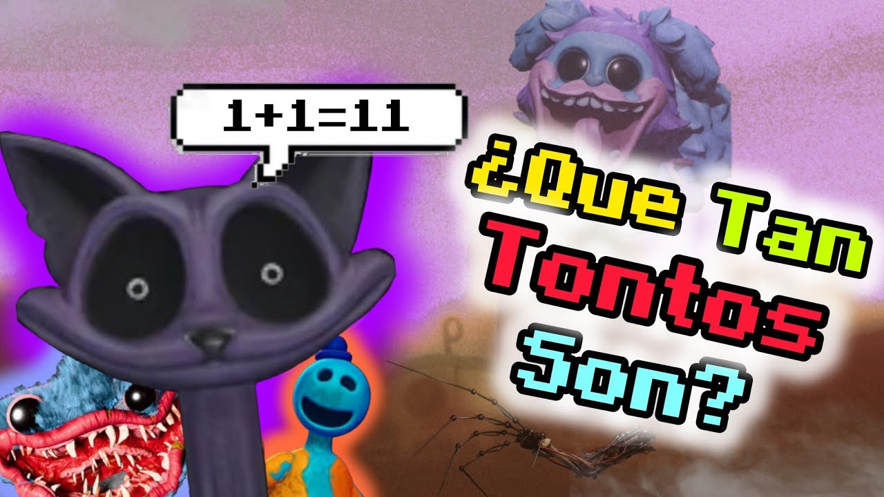¿Que tan tontos son los personajes de poppy playtime? // Persa