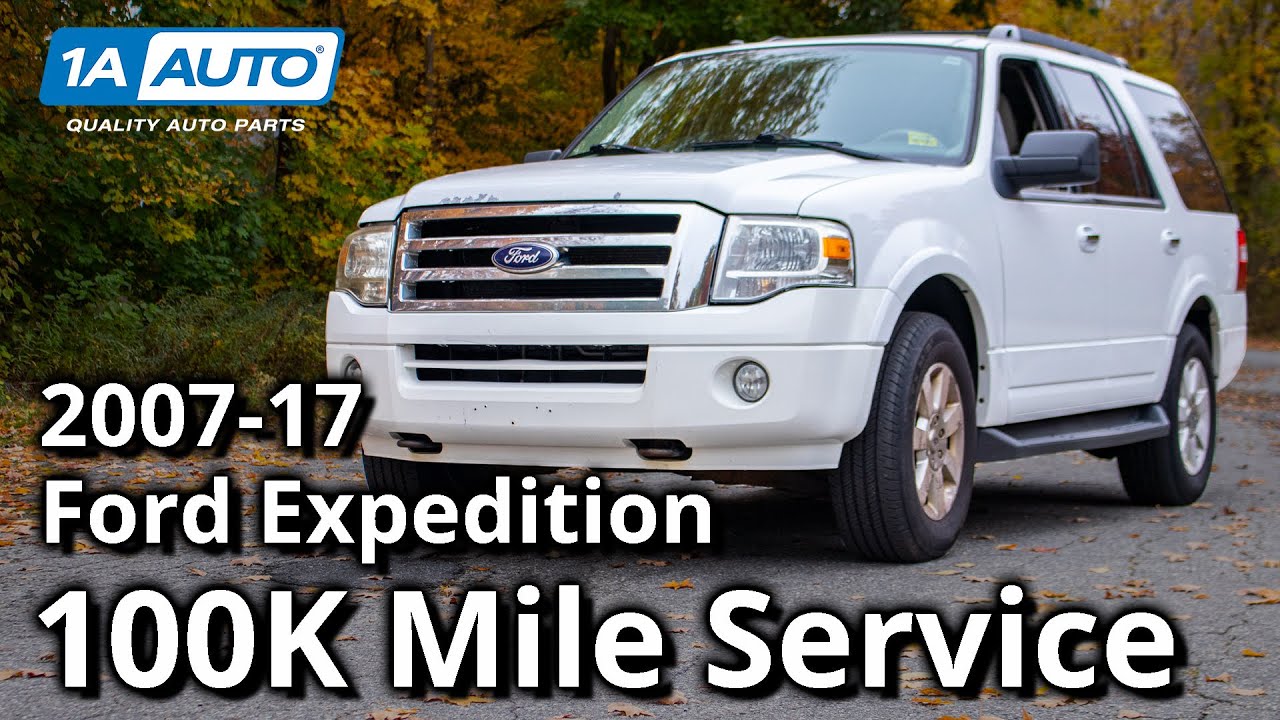 Техническое обслуживание 100 тыс. миль Ford Expedition 3-го поколения 2007–17 гг.