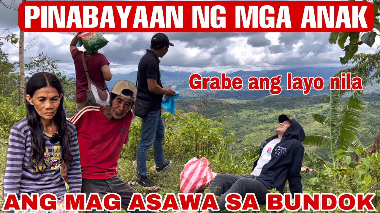 ANG LAYO NG AMING NILAKAD MARATING LANG ANG DALAWANG MAG ASAWANG NAKATIRA SA BUNDOK