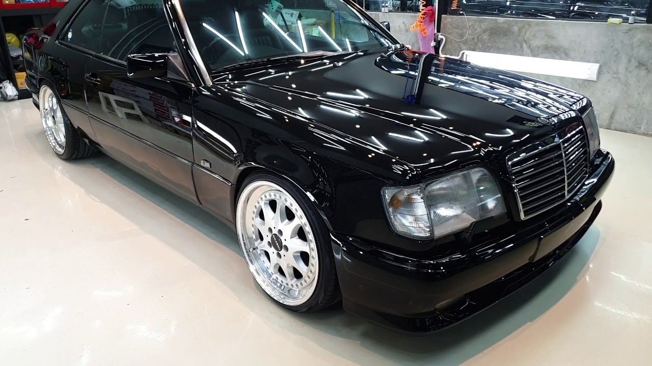 เคลือบแก้ว Mercedes Benz​ w124​ce​ by V AUTO CARE