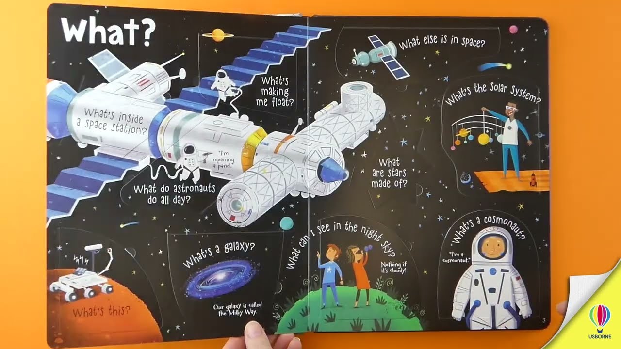Lift-the-flap Questions and Answers About Space