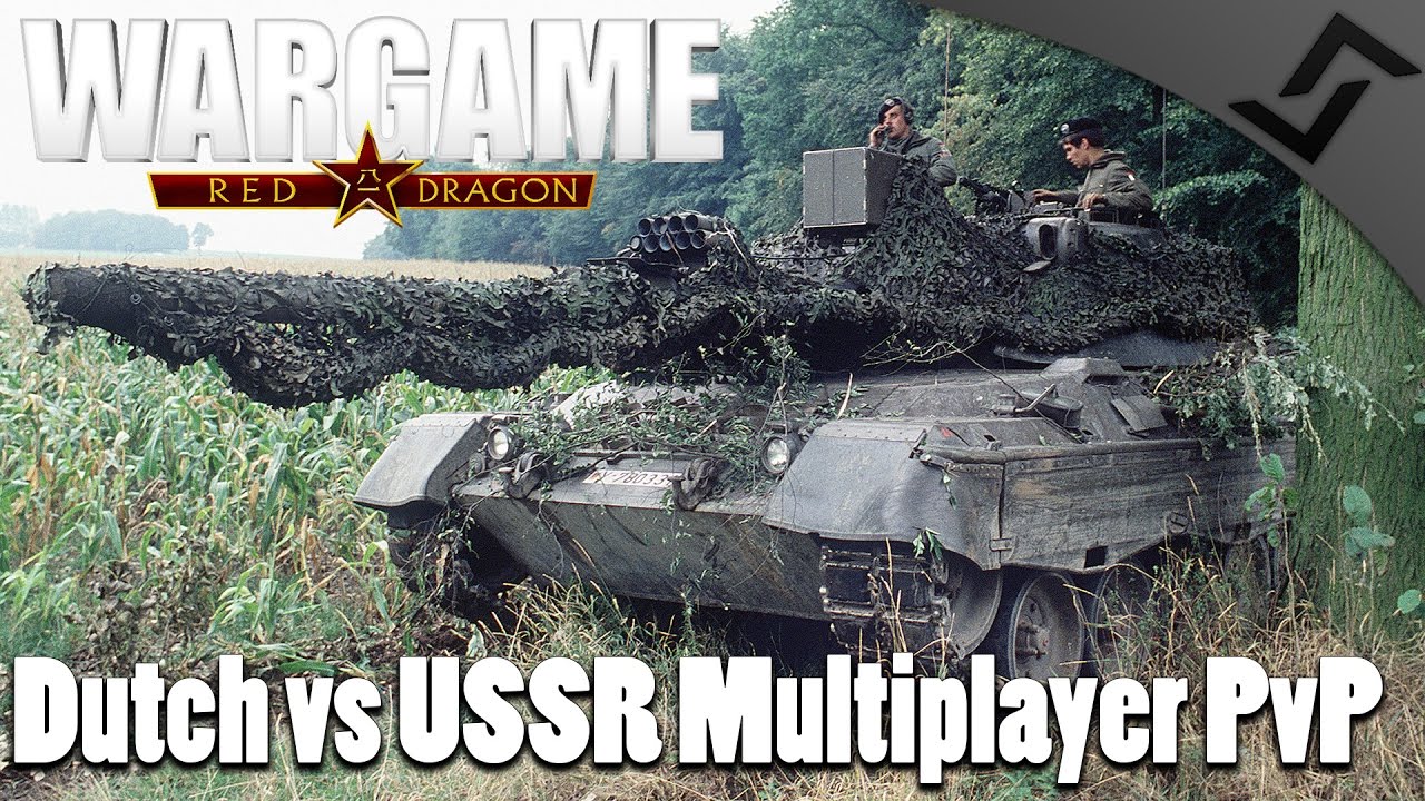 Dutch vs USSR Multiplayer PvP Gameplay - Wargame: Red Dragon Netherlands DLC Gameplay