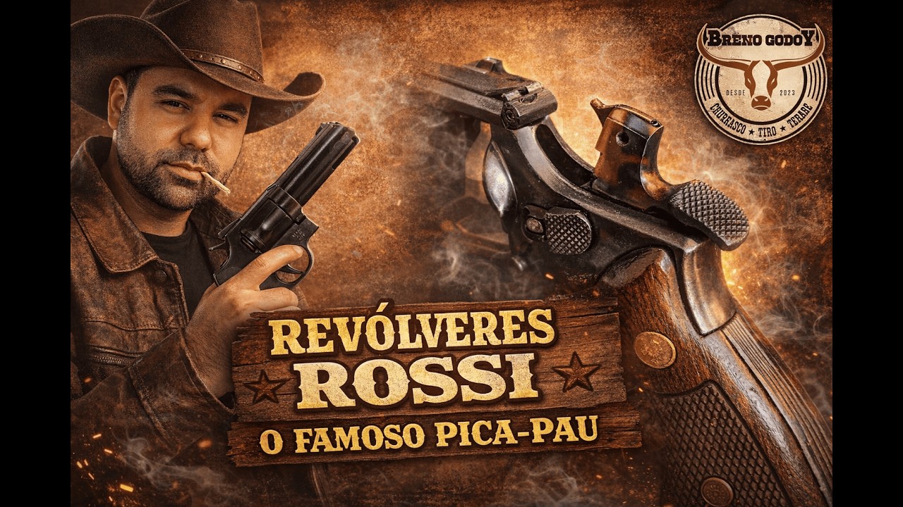 Revólveres Rossi - RM 66, RM 64 e RP 63 - .38SPL e .357 Mag