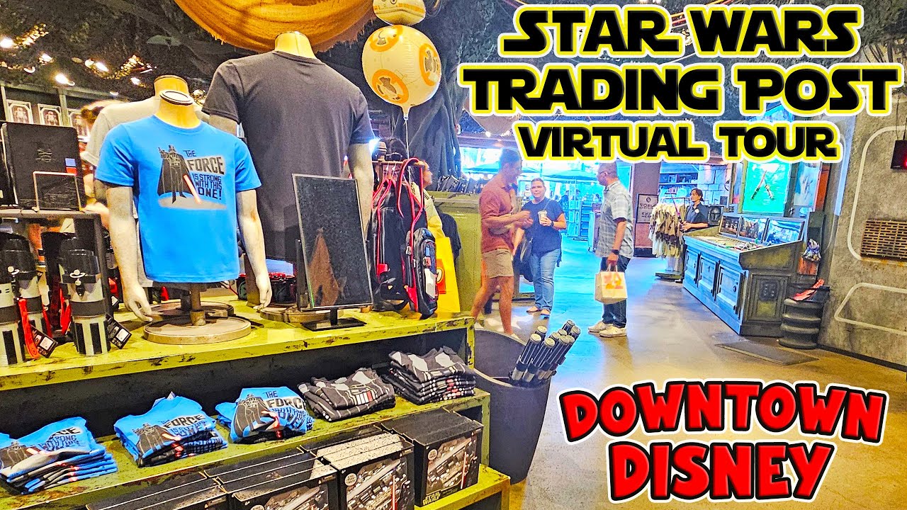 Inside Star Wars Trading Post at Downtown Disney California (June 2025) [4K]