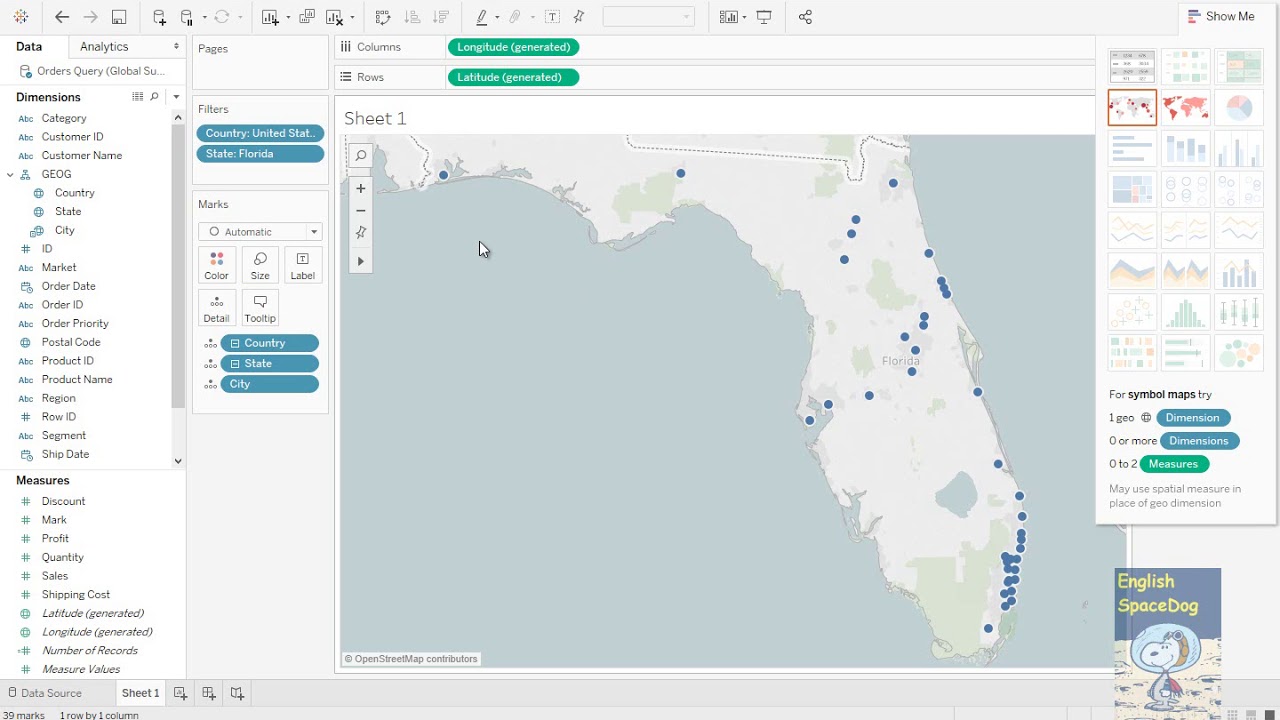 TABLEAU Custom GeoCoding