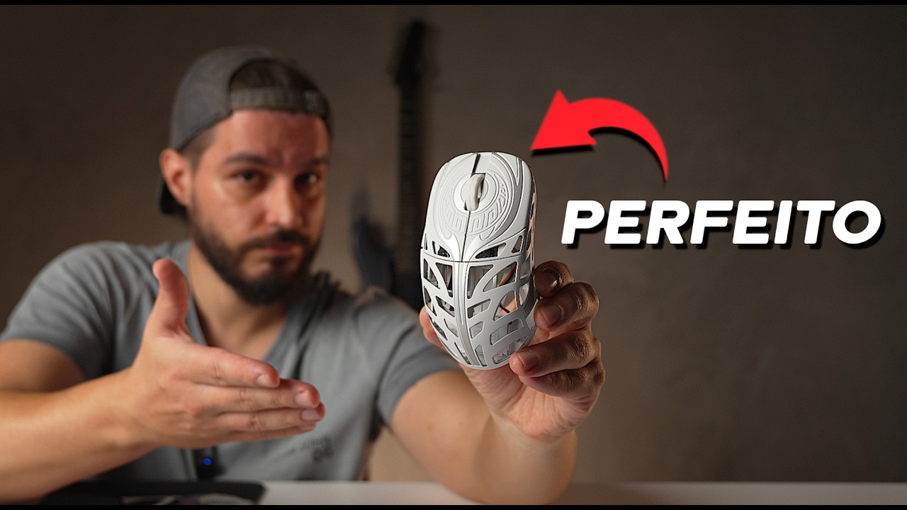 Uma obra de arte em forma de mouse! Unboxing WLMouse Strider