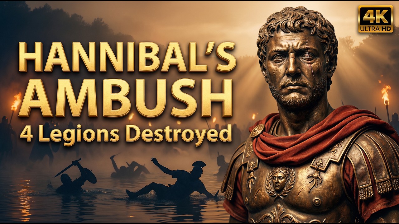 The Battle of Lake Trasimene: How Hannibal Destroyed Four Roman Legions in One Morning