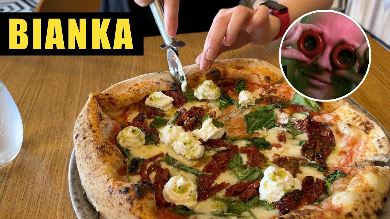 Pizza Bianka + retro vlogowanie