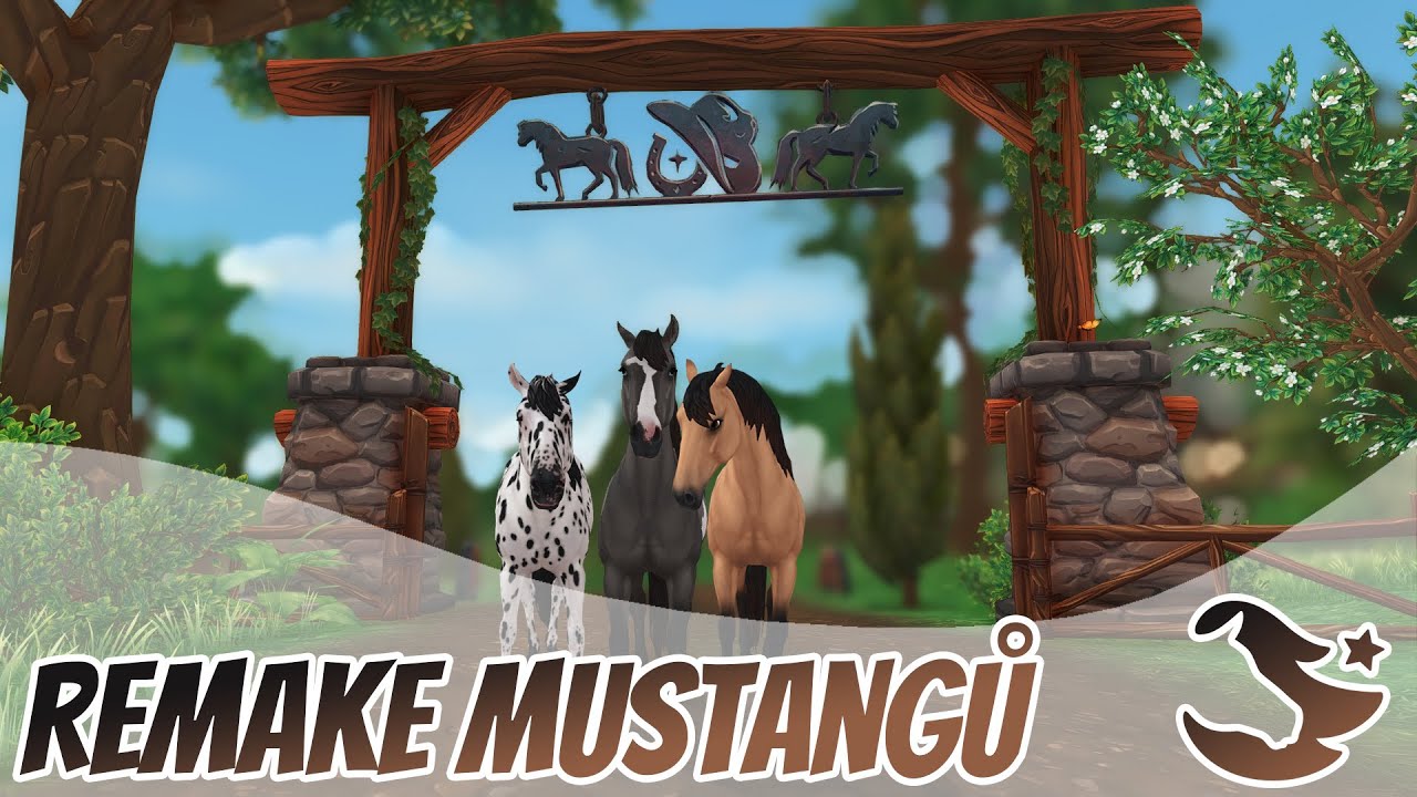 Remake mustangů || Aktualizace #152 || Star Stable CZ