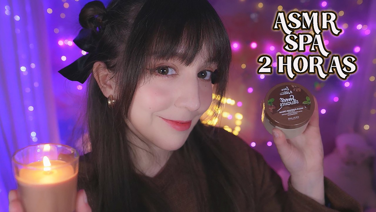 ⭐ASMR Spa: Masaje Corporal y Atención Personal 💜 2 Horas para Dormir Profundamente