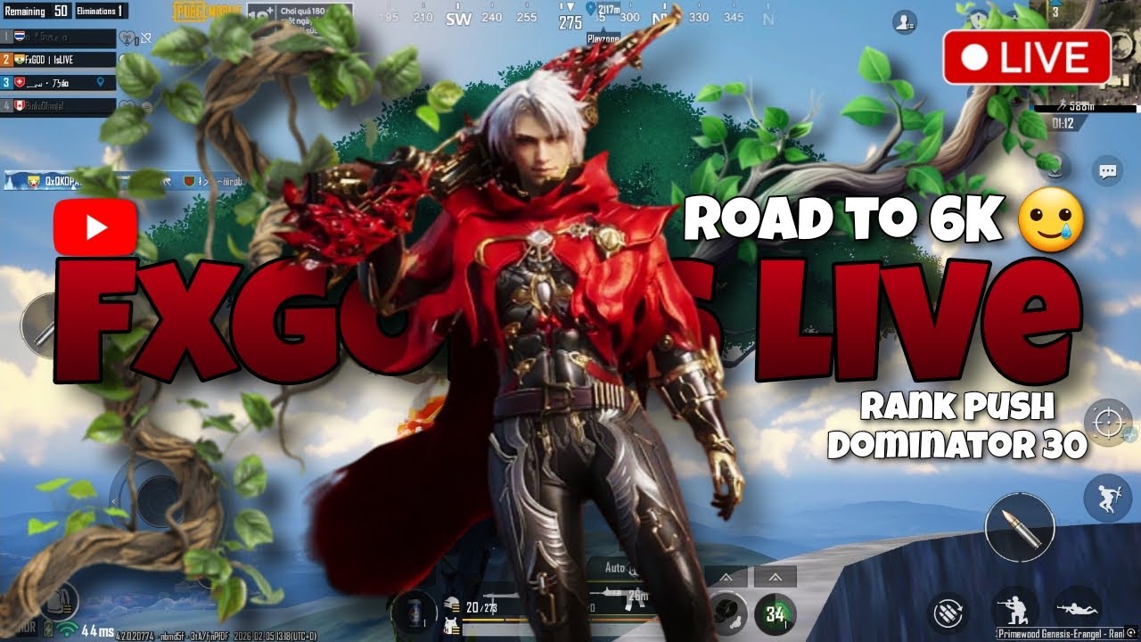 Dominator 30 Rank push | Bgmi 4.2 update  live | Pubg mobile 4.2 update