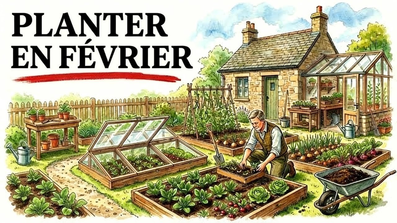 7 cultures résistantes au froid à planter en février pour nourrir votre famille tout l’hiver