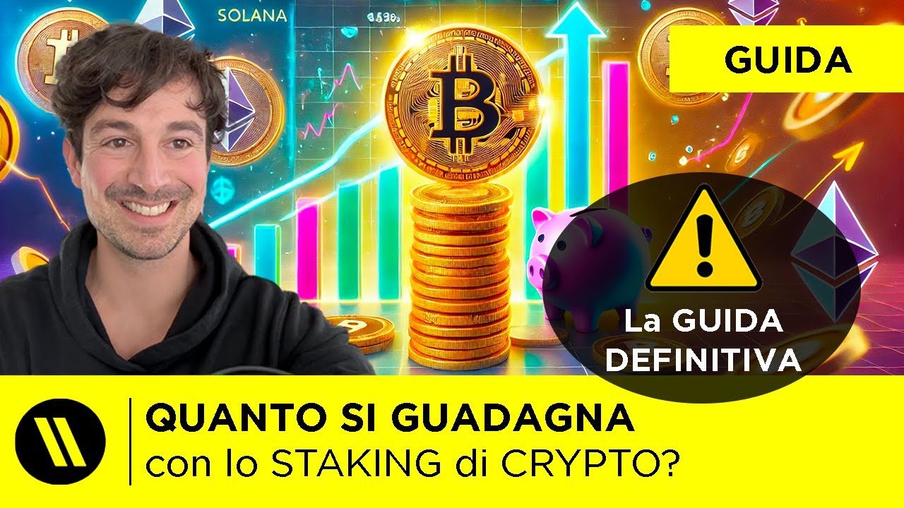 QUANTO SI GUADAGNA CON LO STAKING di CRYPTO? (Ethereum, Solana, ATOM) | La GUIDA DEFINITIVA