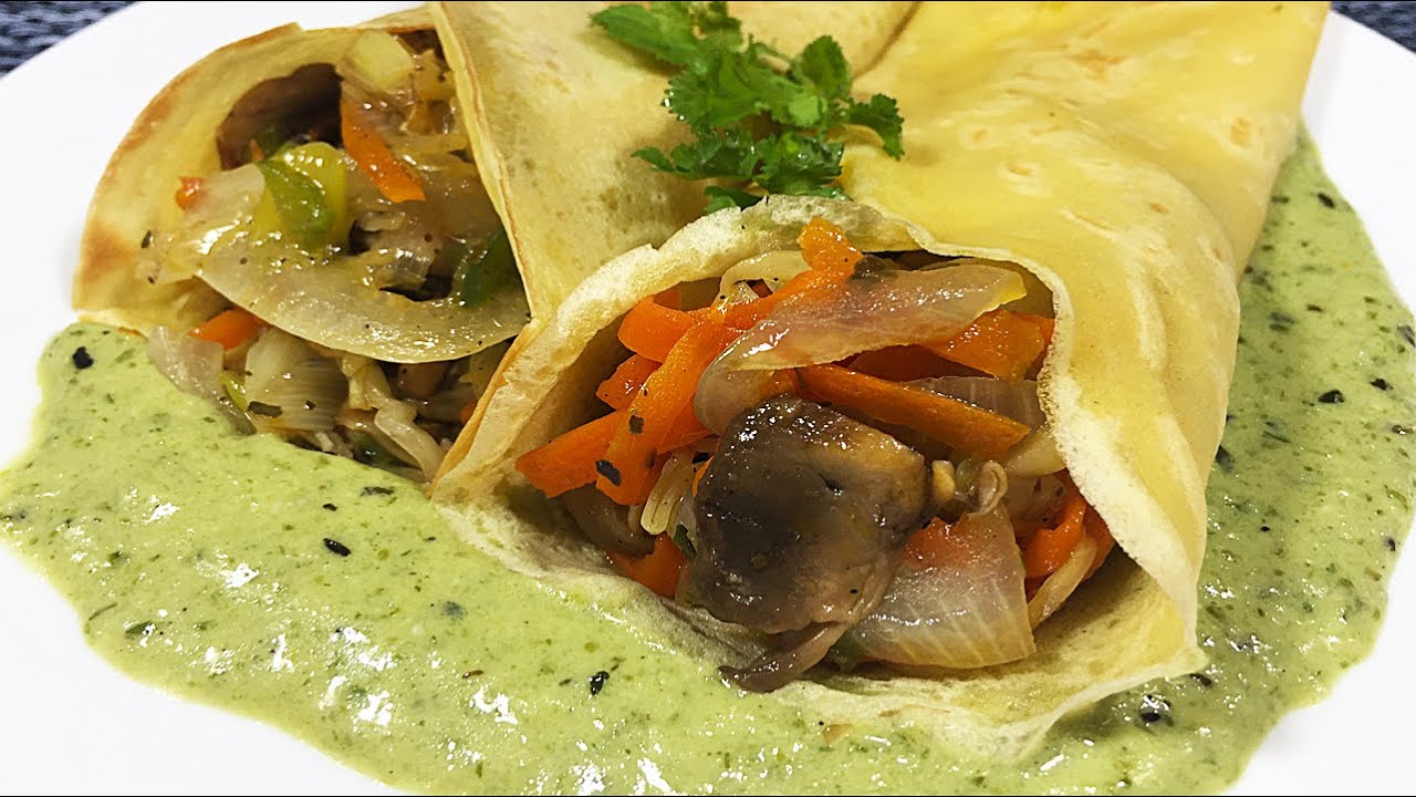 CREPES DE VERDURAS * comida Italiana * (recetas fáciles y rápidas)