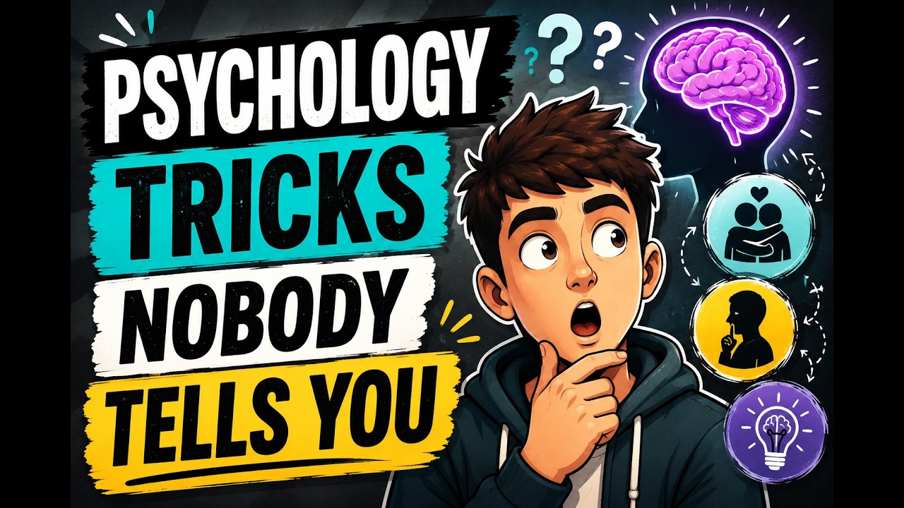 PSYCHOLOGY TRICKS NOBODY TELLS YOU | 10 Mind-Blowing Facts About Human Behavior